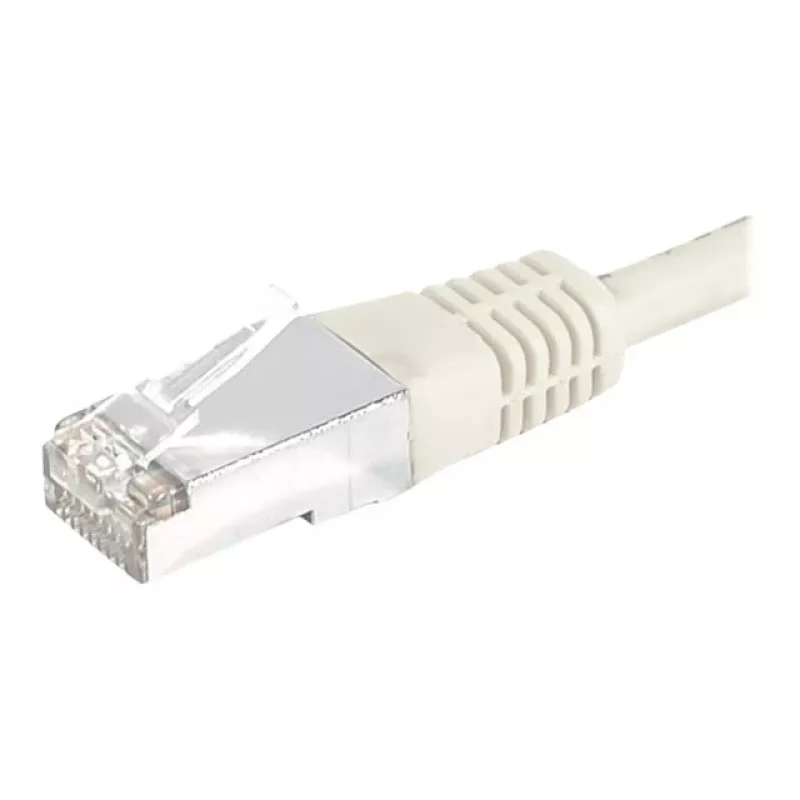 EXERTIS CONNECT Cat.6 S/FTP Patchkabel, Grau, 70 m, Slim Knickschutz EXC856912