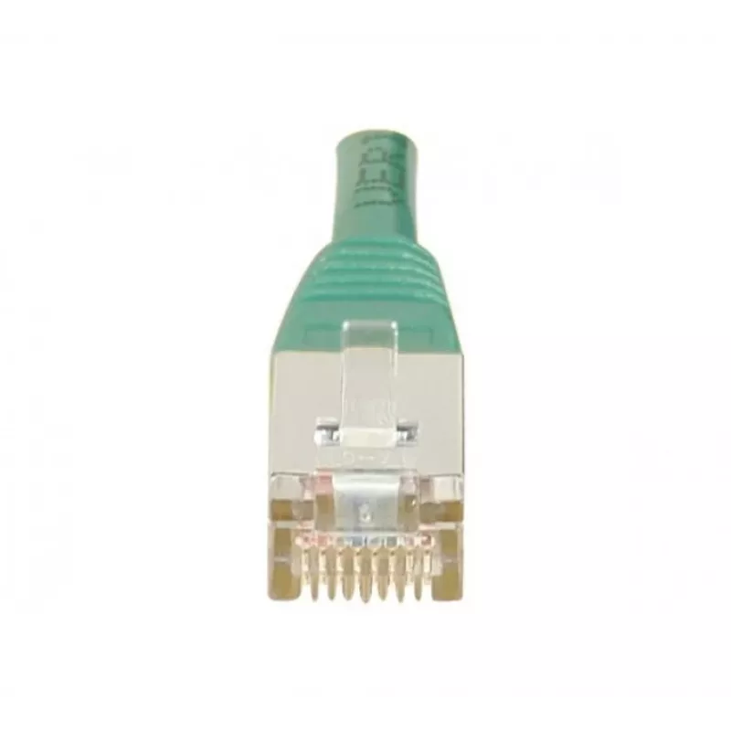 EXERTIS CONNECT Cat.6 F/UTP Patchkabel, 1,5 m, grün, schlanke snagless-Tülle 857920