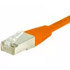 EXERTIS CONNECT CAT.6 S/FTP PiMF Patchkabel, RJ45, 2 m, Orange 854469