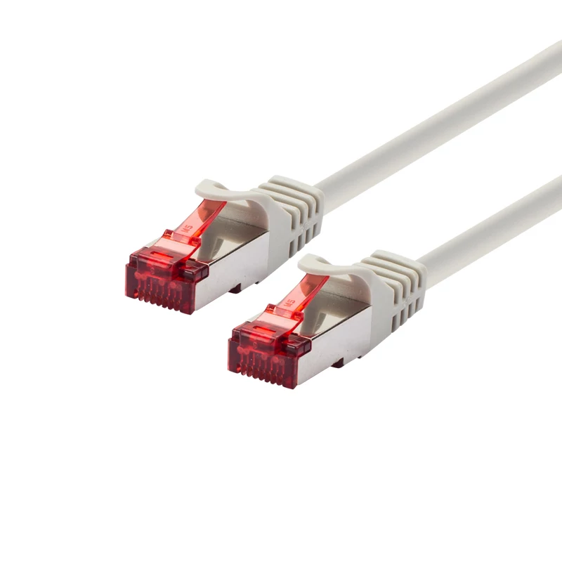 Exertis Connect EXC856913 Cat.6 S/FTP Patchkabel, 90 m, grau, Slim Bend Protection