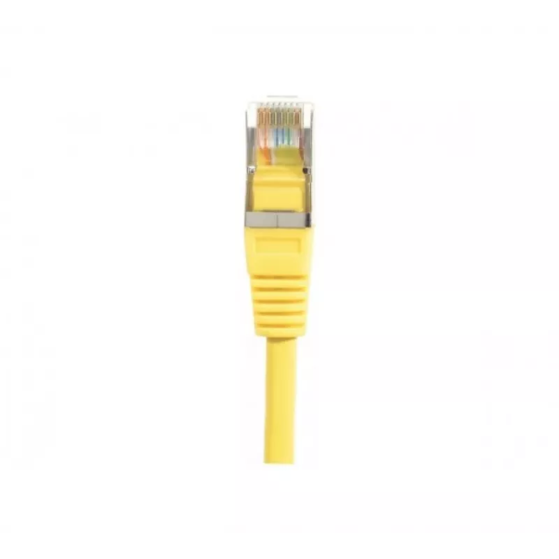EXERTIS CONNECT Cat.6 F/UTP Patchkabel, Gelb, 1,5 m, Slim Snagless Boot 857930