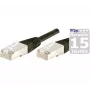 EXERTIS CONNECT Cat.6 S/FTP Patchkabel, PiMF, Schwarz, 30 m 856936