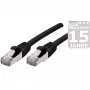 Exertis Connect 858493 Cat6a S/FTP Netzwerkkabel, 25 m, Schwarz