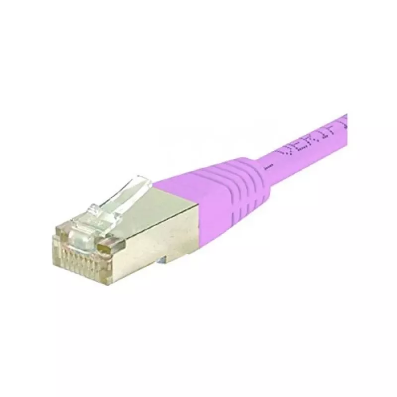 Exertis Connect 854478 Cat6 S/FTP Patchkabel, Rosa, 0,5 m, RJ45