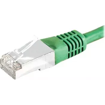 EXERTIS CONNECT Cat.6 S/FTP PiMF Patchkabel, 15 m, Grün 856920