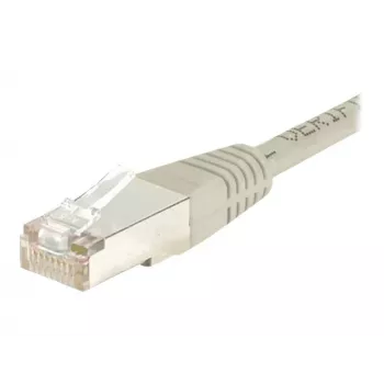 EXERTIS CONNECT Cat5e F/UTP Patchkabel, RJ45, Grau, 0,3 m 857130