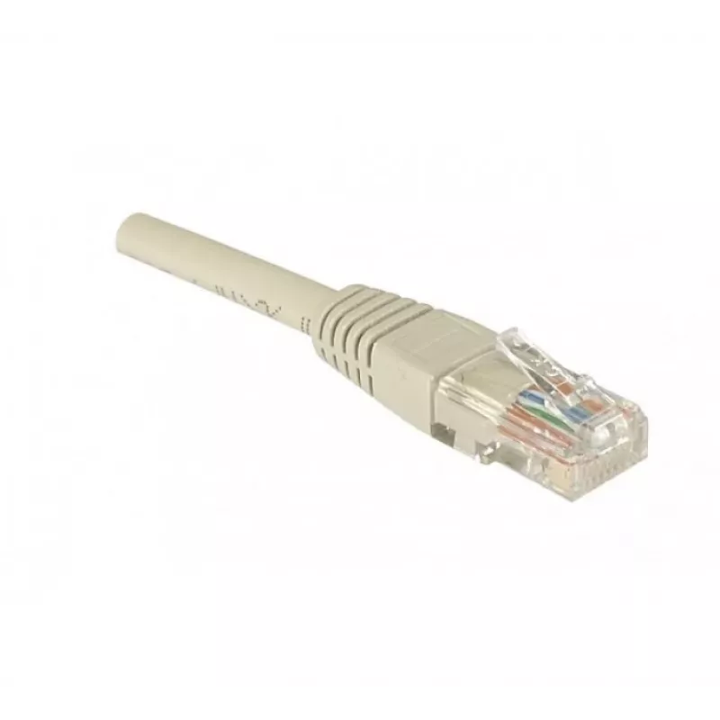 Exertis Connect Cat5e U/UTP RJ-45 Netzwerk-Patchkabel, 1m, Grau 857210