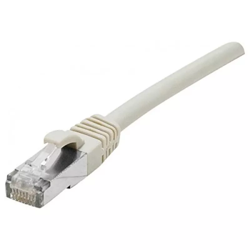 EXERTIS CONNECT Cat. 6A U/UTP Kupfer Grau 2,0 m PoE Patchkabel mit Snagless-Boot 859452