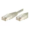 EXERTIS CONNECT Cat.6 F/UTP Ethernet Patchkabel, Grau, 1,5 m, Slim Bend Protection, Snagless, RJ45 857900