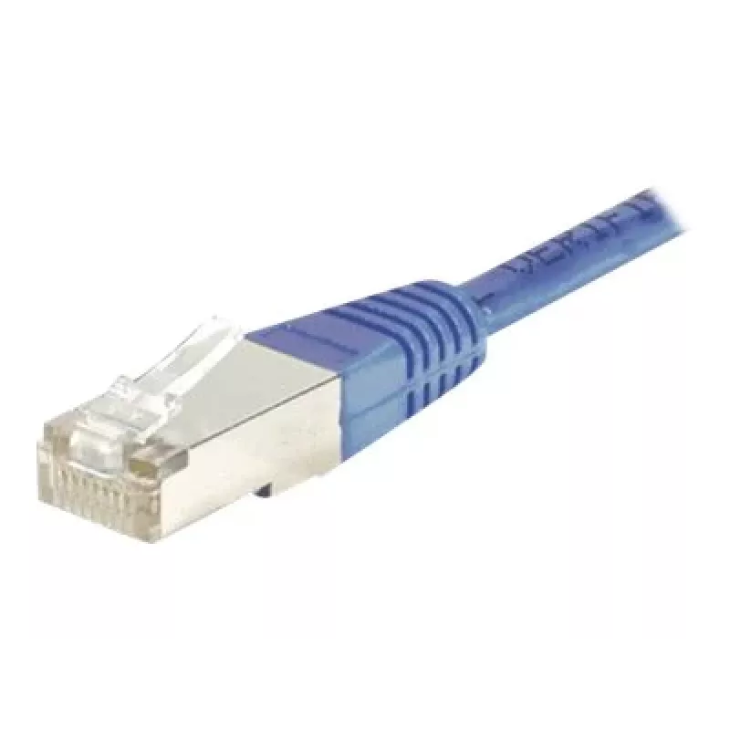 EXERTIS CONNECT Cat.6 F/UTP Patchkabel, 10 m, Schwarz 857962