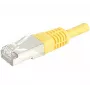 Exertis Connect 858330 Cat.6A S/FTP (PiMF) Class EA Patchkabel, 0,5 m, Gelb, Slim Bend Protection