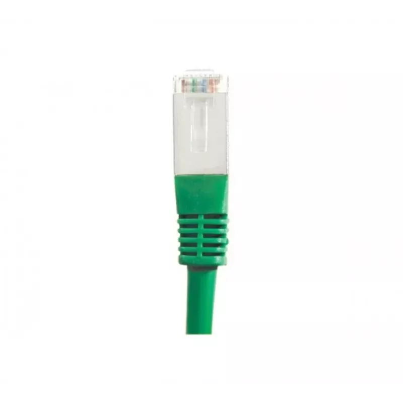 Exertis Connect 858351 Cat.6A S/FTP (PiMF) Class EA Patchkabel, 7,5 m, grün, schlanker Knickschutz