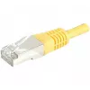 EXERTIS CONNECT 858339 Cat.6A S/FTP Patchkabel, 20 m, Gelb, Slim Boot