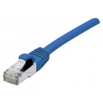 EXERTIS CONNECT Cat 6A S/FTP Patchkabel, 0,3 m, Blau 858450