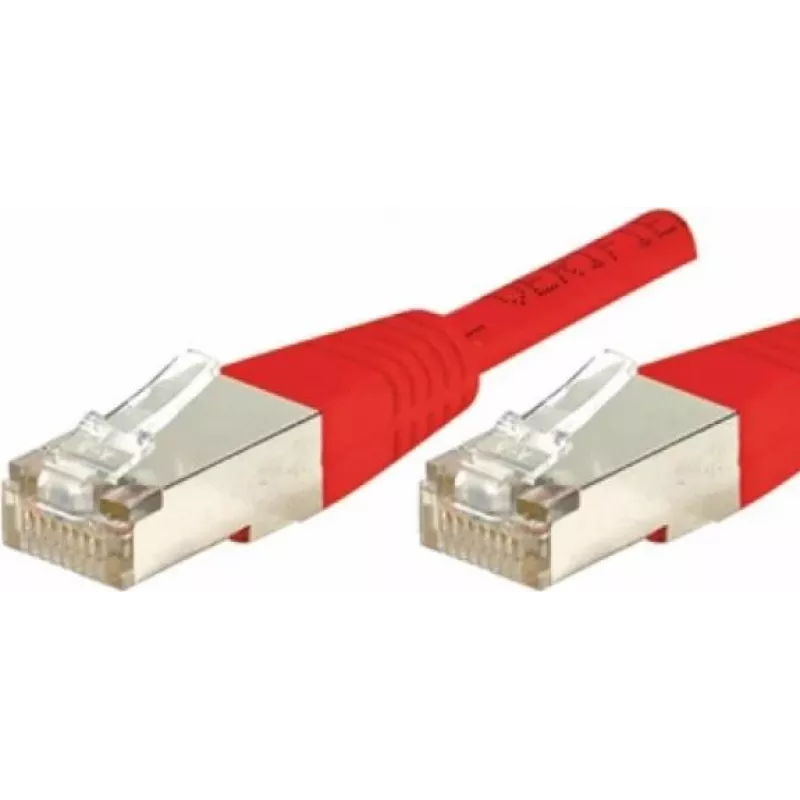 Exertis Connect 856847 Cat6 S/FTP Patchkabel, 1 m, Rot