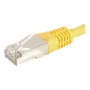EXERTIS CONNECT Cat.6a F/UTP Patchkabel, 1 m, Gelb, 10 Gbps 859563