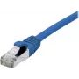 EXERTIS CONNECT Cat 6A S/FTP Patchkabel, Blau, 1,0 m, Slim Snagless Boot 858452