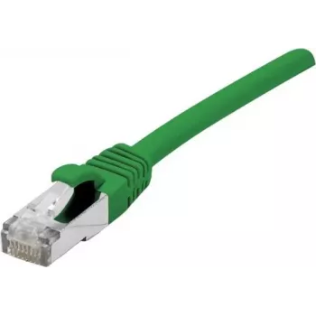EXERTIS CONNECT Cat 6A S/FTP Patchkabel, 25 m, Grün 858445
