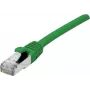 EXERTIS CONNECT Cat 6A S/FTP Patchkabel, 25 m, Grün 858445