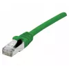 EXERTIS CONNECT Cat 6A S/FTP Patchkabel, 25 m, Grün 858445