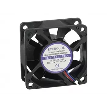 Exertis Connect Evercool 60 mm Gleitlager-Gehäuselüfter 910182