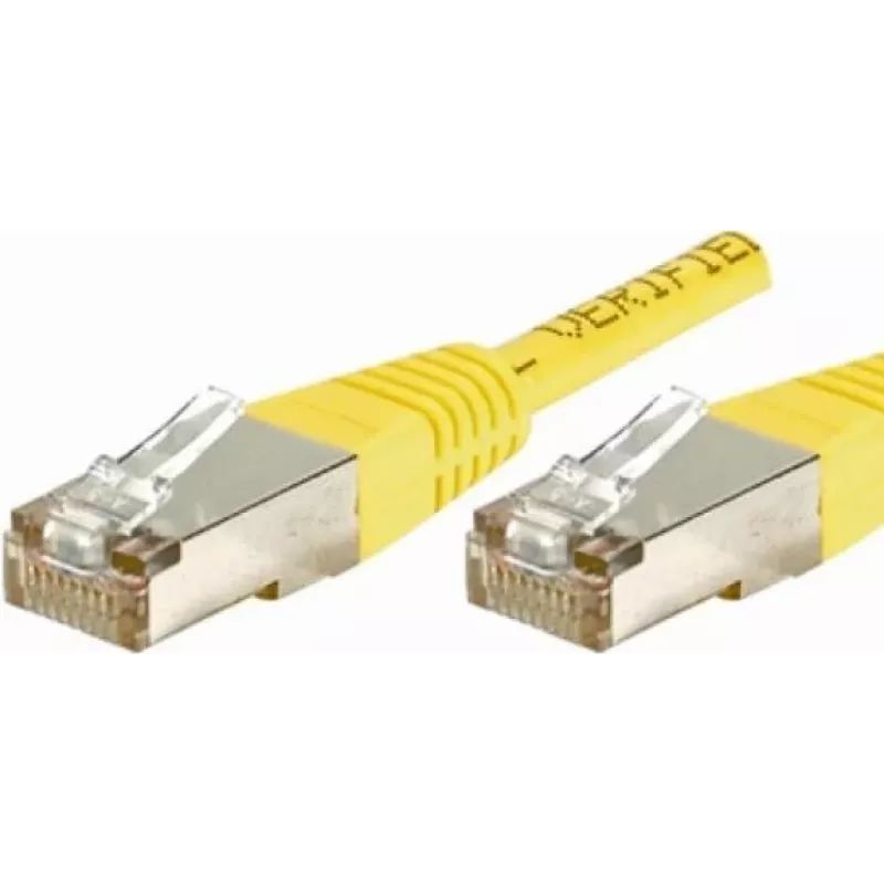 Exertis Connect Cat6 S/FTP Ethernet Patchkabel, RJ45, Gelb, 3 m 856876