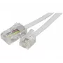 EXERTIS CONNECT Telefonkabel, Weiß, 7,0 m (EXC911746)