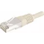 EXERTIS CONNECT Cat.6a F/UTP Patchkabel, Grau, 1,0 m, 10 Gbps, Slim Bend Protection 859503