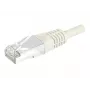 EXERTIS CONNECT 859510 Cat.6a F/UTP Patchkabel, 15 m, grau, 10 Gbps, Slim Boot