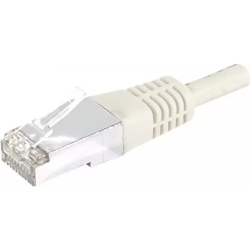 EXERTIS CONNECT CAT.6a F/UTP Patchkabel, 25 m, Grau, 10 Gbps 859512