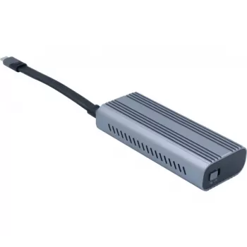 EXERTIS CONNECT M.2 SSD-Gehäuse, USB4/Thunderbolt 4 40Gbps Typ-C, für M.2 NVMe/PCIe SSD 924640