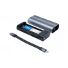 EXERTIS CONNECT M.2 SSD-Gehäuse, USB4/Thunderbolt 4 40Gbps Typ-C, für M.2 NVMe/PCIe SSD 924640