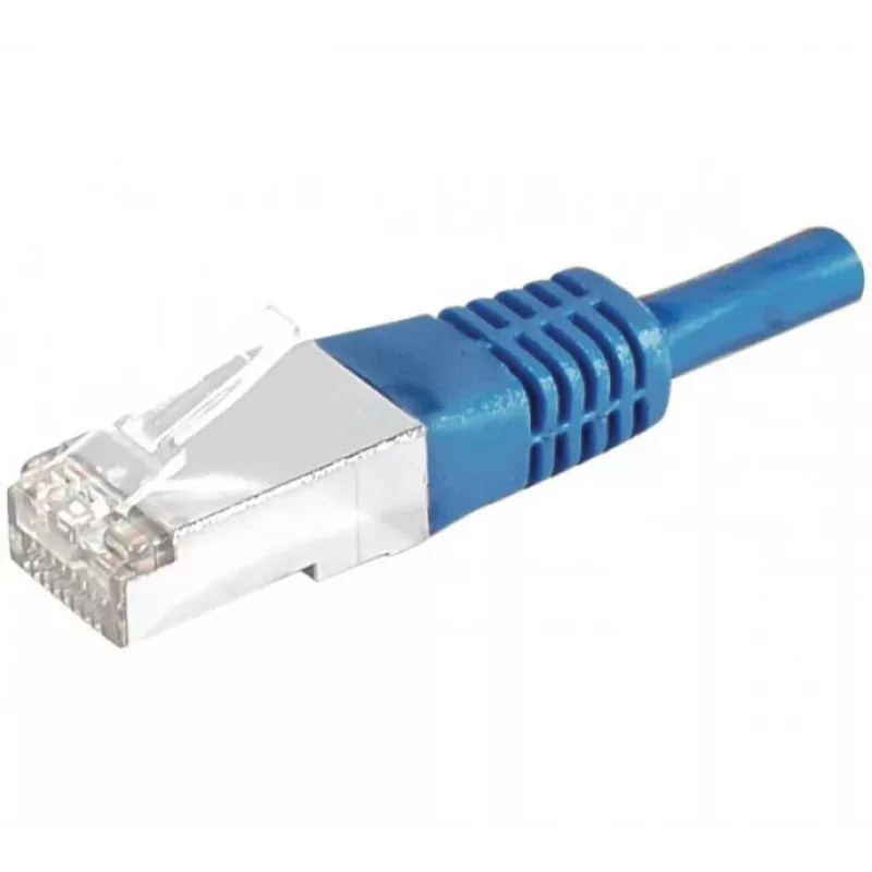 EXERTIS CONNECT Cat.6 S/FTP Patchkabel, 15 m, Blau 856922