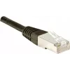 Exertis Connect 857110 Cat5e F/UTP Netzwerk-Patchkabel, 0,15 m, Schwarz
