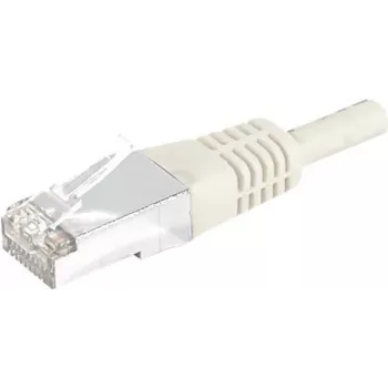 EXERTIS CONNECT 857700 Cat.6A S/FTP Patchkabel, 0,5 m, Grau, Slim Boot