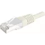 EXERTIS CONNECT 857700 Cat.6A S/FTP Patchkabel, 0,5 m, Grau, Slim Boot