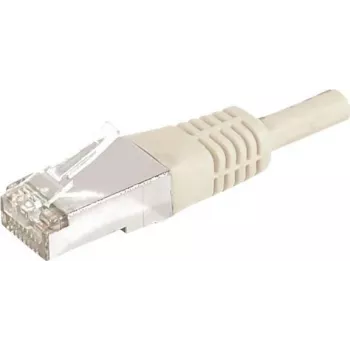 EXERTIS CONNECT 859507 Cat.6a F/UTP Patchkabel, 5 m, grau, 10 Gbps, Slim Boot