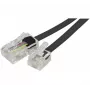 EXERTIS CONNECT Telefonkabel, Schwarz, 2,0 m (EXC911735)