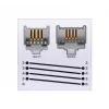 EXERTIS CONNECT Telefonkabel, Schwarz, 2,0 m (EXC911735)