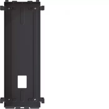 Hager Hohlwandgehäuse für Touch-Display 2.0, Schwarz (RTW022X)
