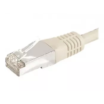 EXERTIS CONNECT CAT.6a F/UTP Patchkabel, Grau, 7,5 m, 10 Gbps, Slim Boot 859508