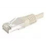 EXERTIS CONNECT CAT.6a F/UTP Patchkabel, Grau, 7,5 m, 10 Gbps, Slim Boot 859508