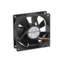Exertis Connect Evercool 80 mm Gehäuselüfter – Gleitlager, 2000 U/min, 26,5 CFM, Schwarz 910184