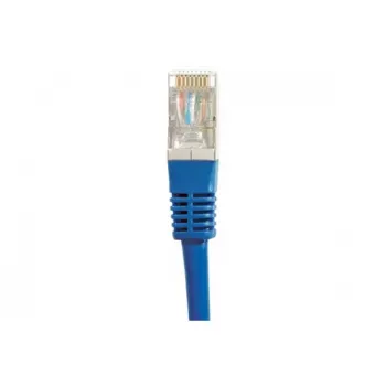 EXERTIS CONNECT Cat.6A S/FTP Patchkabel, 1m, Blau 858316
