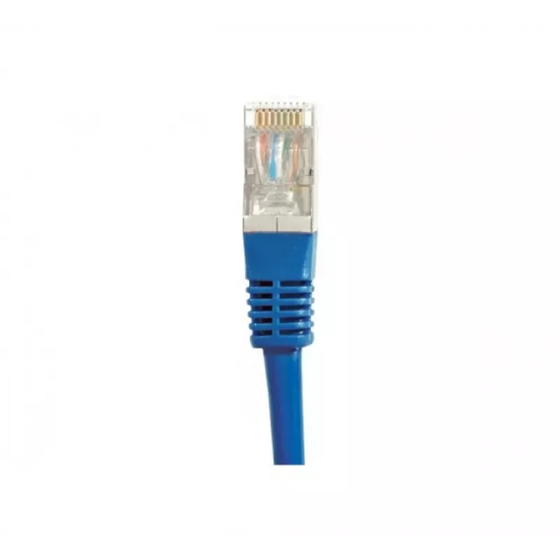 EXERTIS CONNECT Cat.6A S/FTP Patchkabel, 1m, Blau 858316