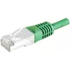 EXERTIS CONNECT Cat.6A S/FTP Patchkabel, 0,5 m, Grün 858345