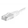 EXERTIS CONNECT CAT.6a F/UTP Patchkabel, Weiß, 1,0 m, 10 Gbps, Slim Boot 859578