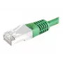EXERTIS CONNECT Cat.6 S/FTP PiMF Patchkabel, RJ45, Grün, 3 m 856875