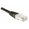 EXERTIS CONNECT Cat.6 S/FTP Patchkabel, PiMF, Schwarz, 3 m 856879