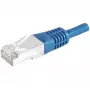 EXERTIS CONNECT Cat6 S/FTP PiMF Patchkabel, RJ45, Blau, 20m 856928